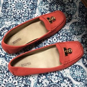 Michael Kors Salmon Pink Loafers